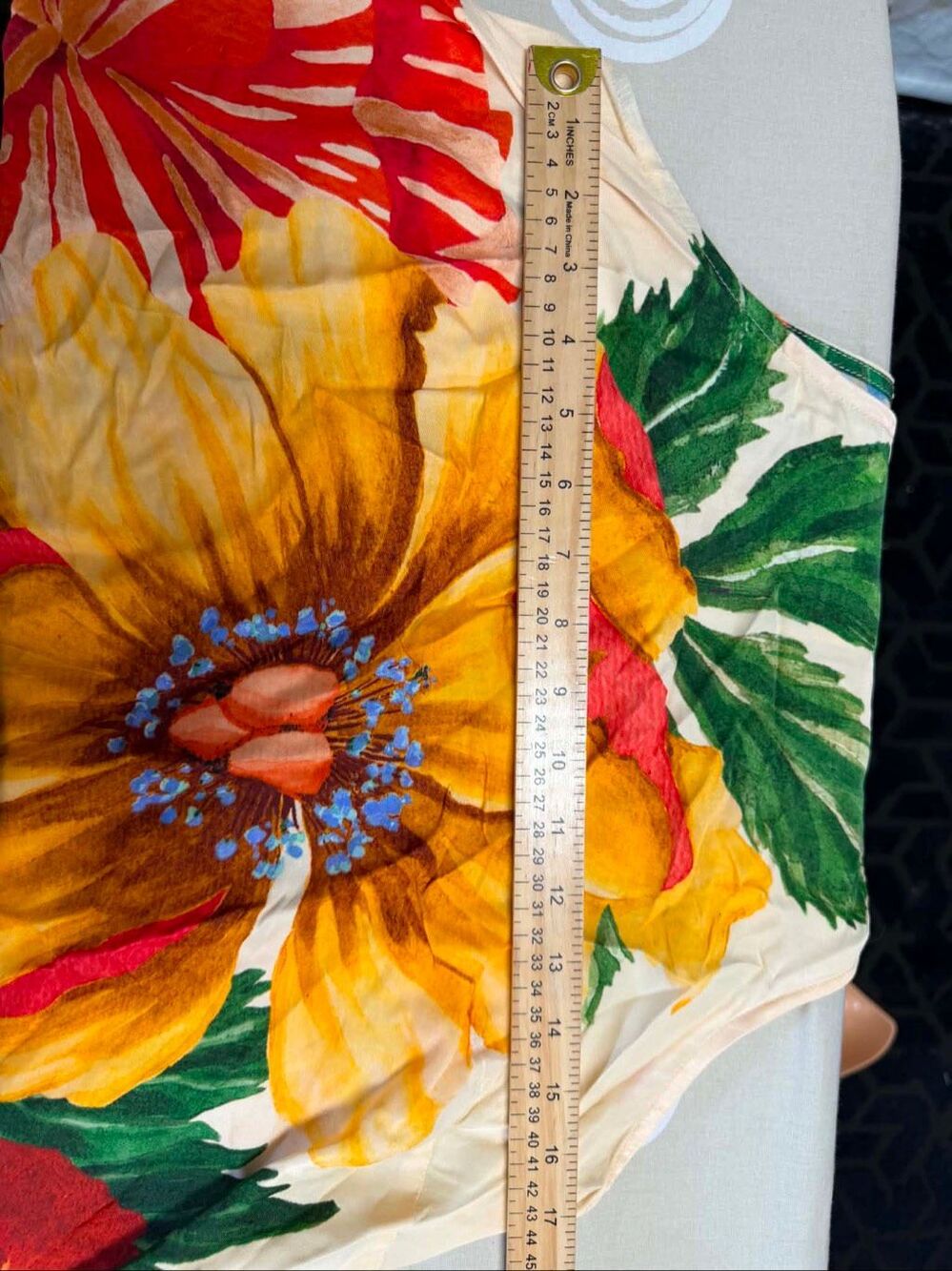New Anthropologie X FARM RIO Halter Maxi Dress Size S - Picture 6 of 10